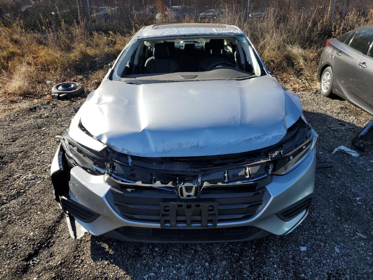 2022 Honda Insight VIN 19XZE4F94NE013502 Copart auction photo, rollover damage thumbnail 5