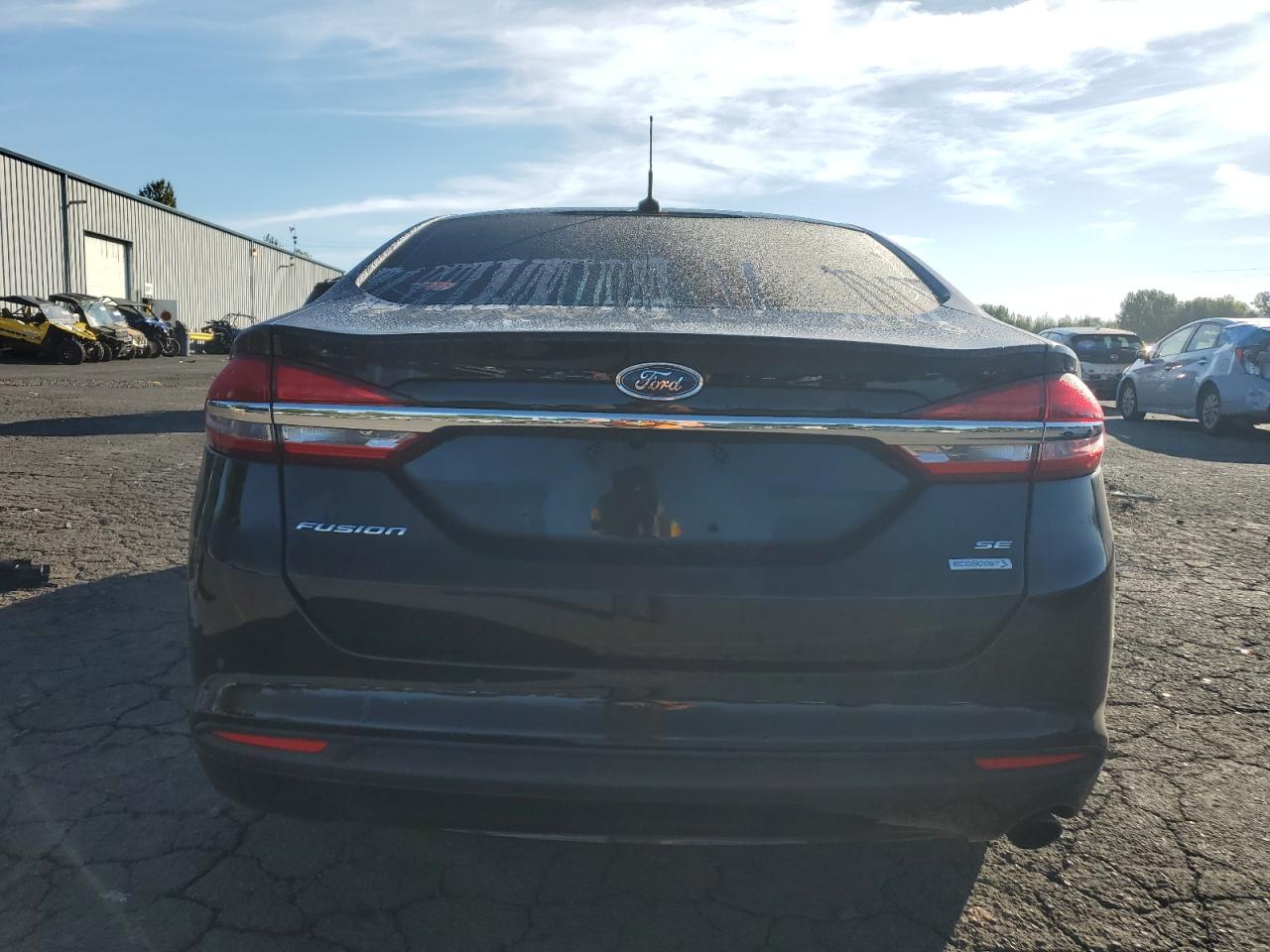 2018 Ford Fusion VIN 3FA6P0HD7JR240974 Copart auction photo, front end damage thumbnail 6