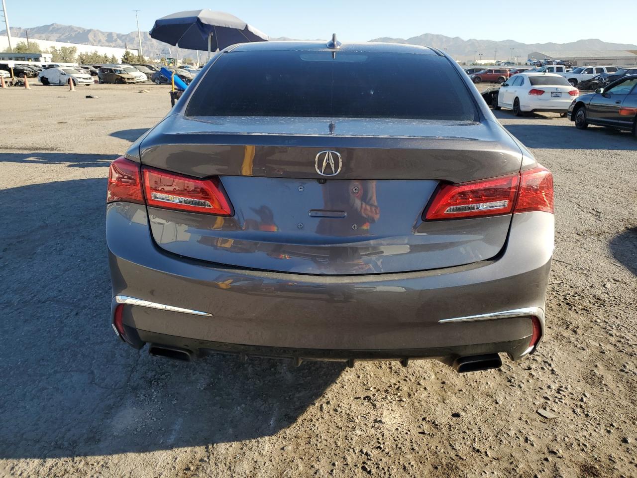 2019 Acura TLX VIN 19UUB2F48KA010565 Copart auction photo, front end damage thumbnail 6
