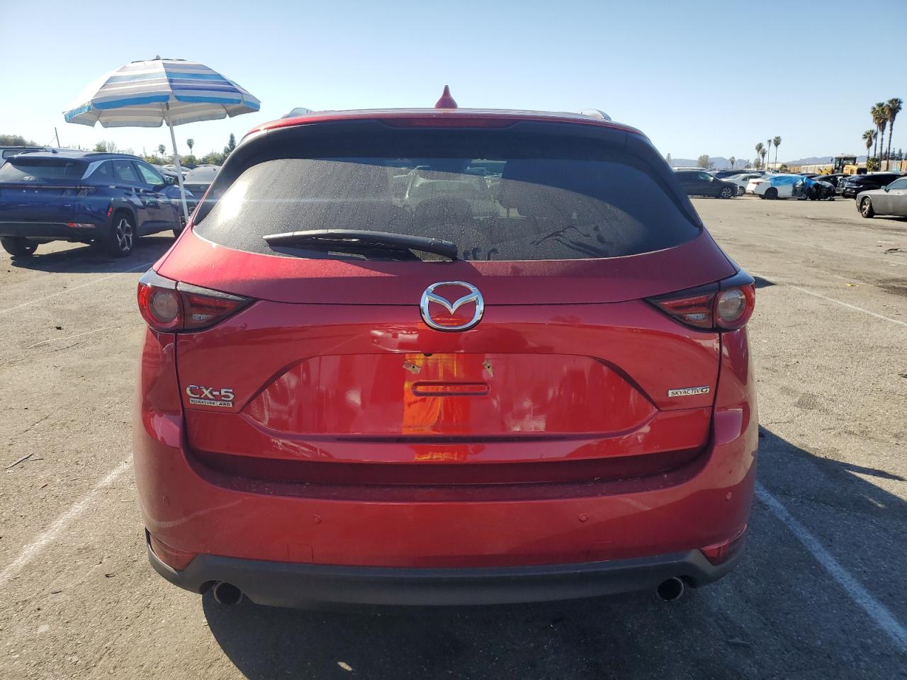 2020 Mazda CX-5 VIN JM3KFBEY1L0830841 Copart auction photo, minor dent/scratches damage thumbnail 6