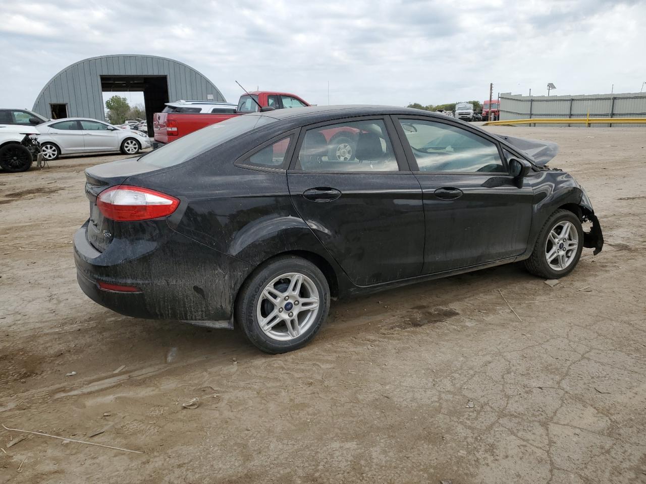2018 Ford Fiesta VIN 3FADP4BJ2JM109865 Copart auction photo, front end damage thumbnail 3