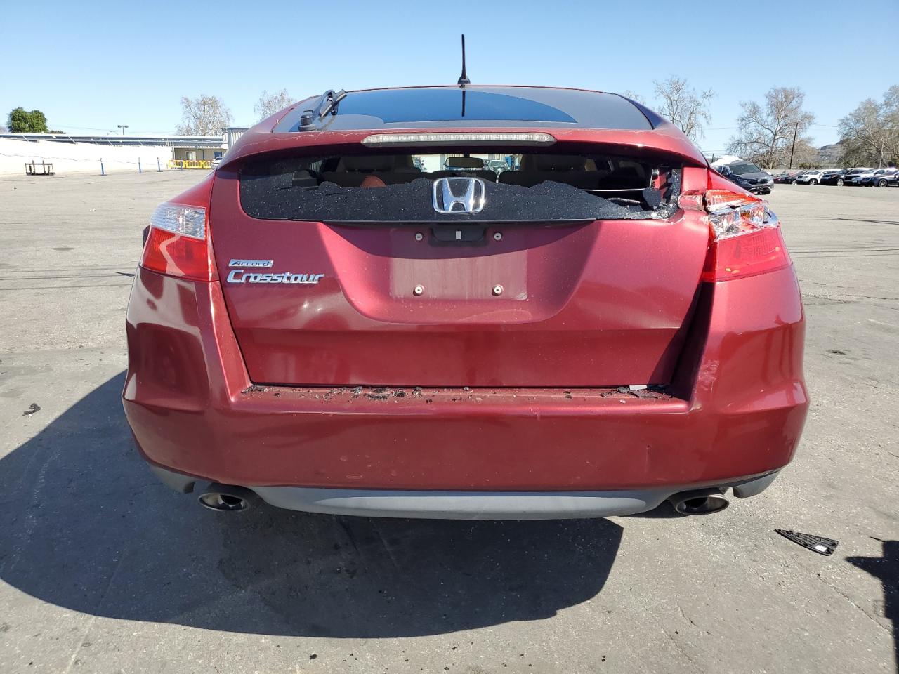 2010 Honda Accord VIN 5J6TF1H32AL007431 Copart auction photo, front end / side damage thumbnail 6