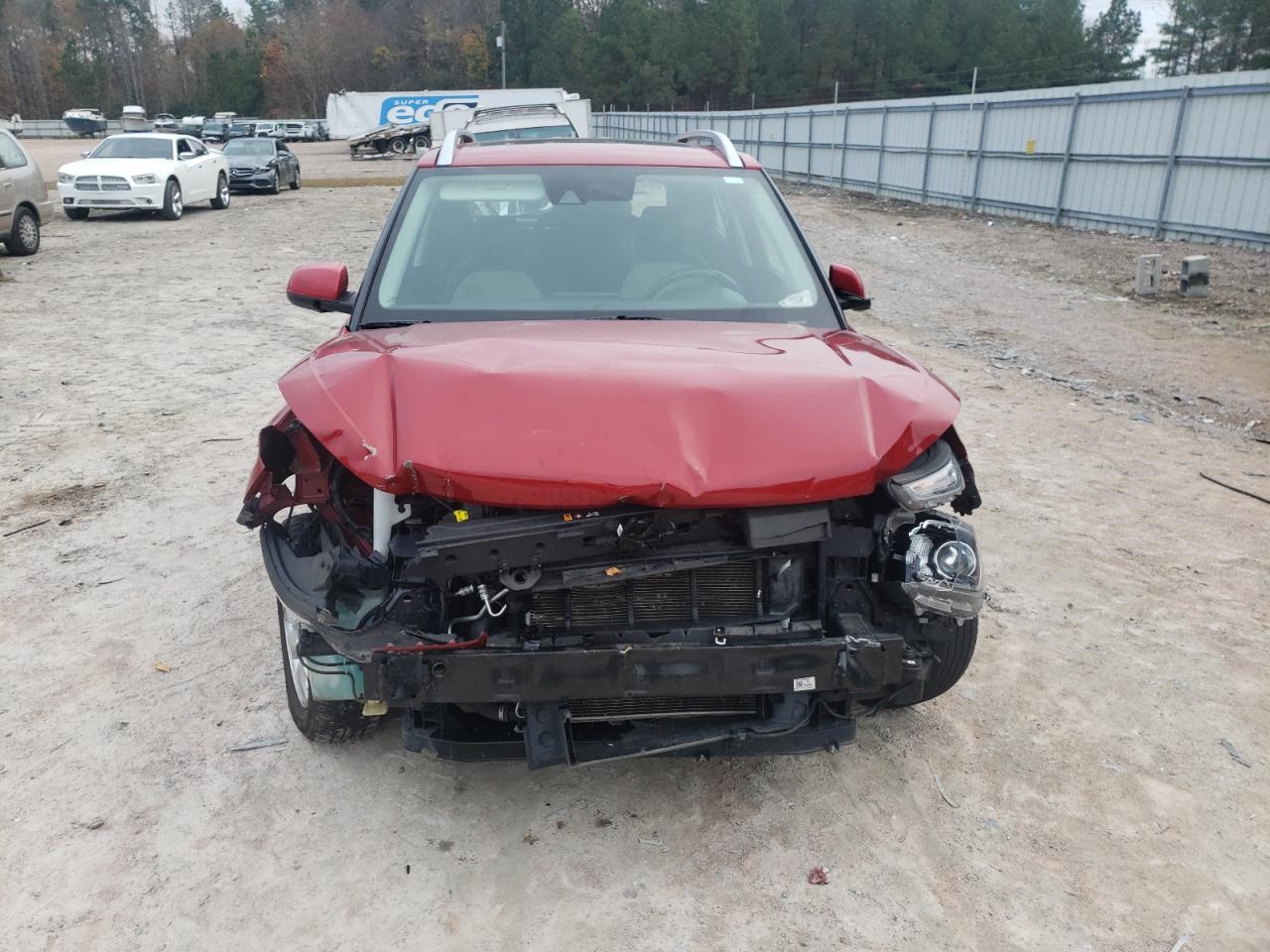 2020 Hyundai Venue VIN KMHRC8A3XLU031237 Copart auction photo, front end damage thumbnail 5