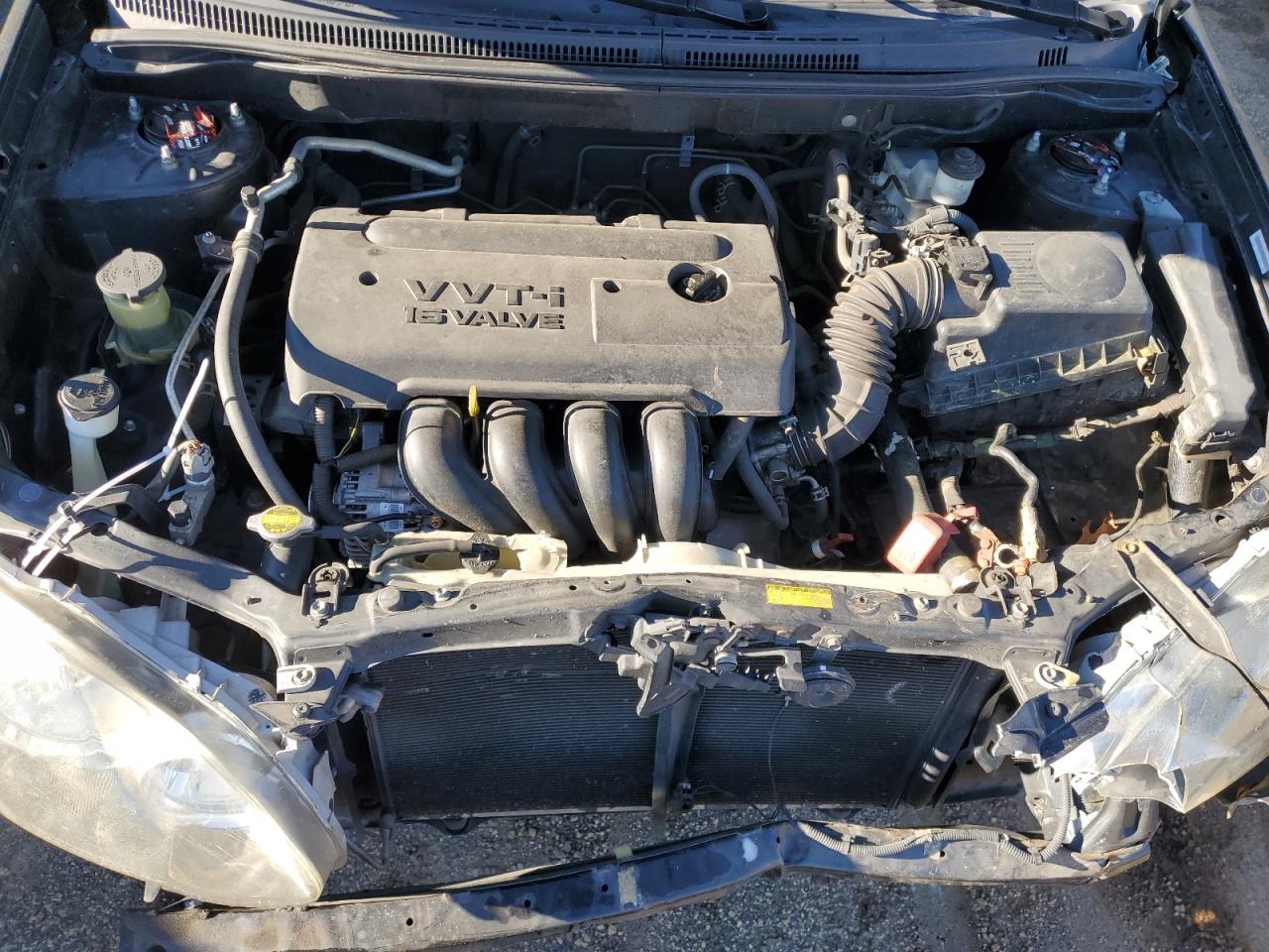 2008 Toyota Corolla VIN 1NXBR32E28Z015012 Copart auction photo, front end damage thumbnail 12