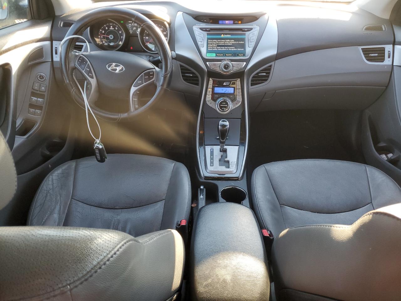 2013 Hyundai Elantra VIN 5NPDH4AE6DH166673 Copart auction photo, rear end / minor dent/scratches damage thumbnail 8