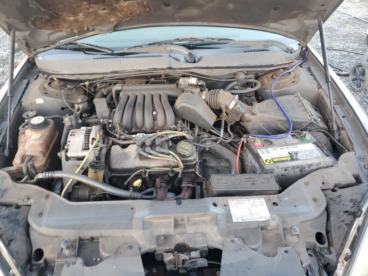 2003 Ford Taurus VIN 1FAHP53U83A213602 Copart auction photo, front end damage thumbnail 11
