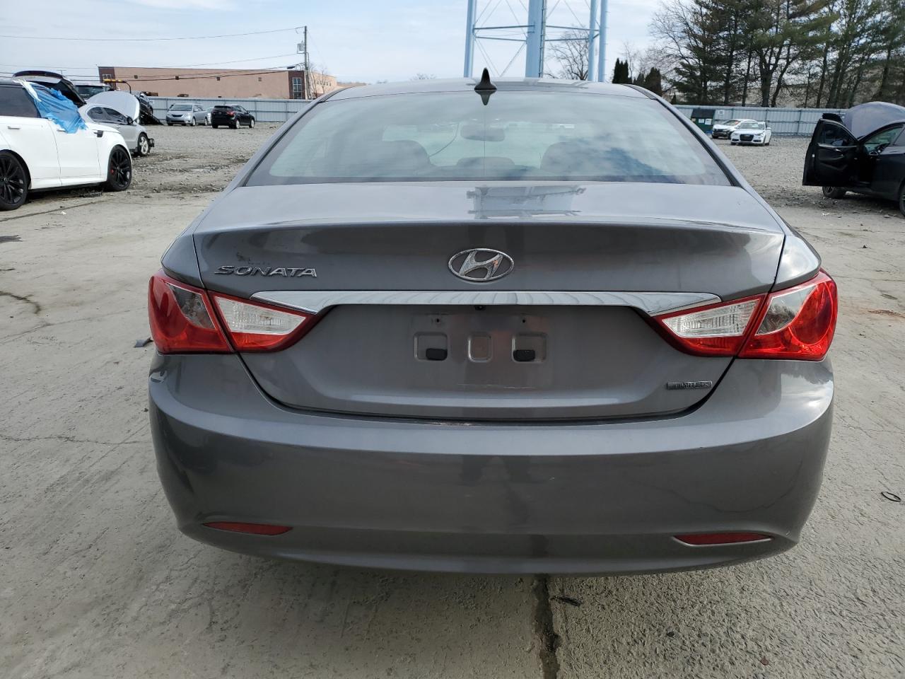 2011 Hyundai Sonata VIN 5NPEC4AC9BH044811 Copart auction photo, front end / rear end damage thumbnail 6