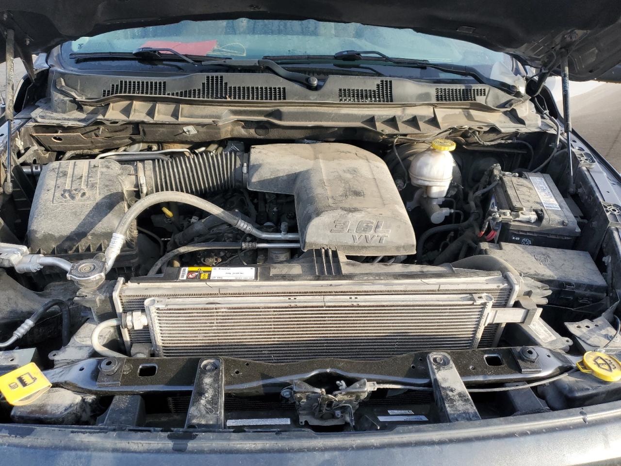 2019 RAM 1500 VIN 1C6RR7GG7KS653304 Copart auction photo, front end damage thumbnail 11
