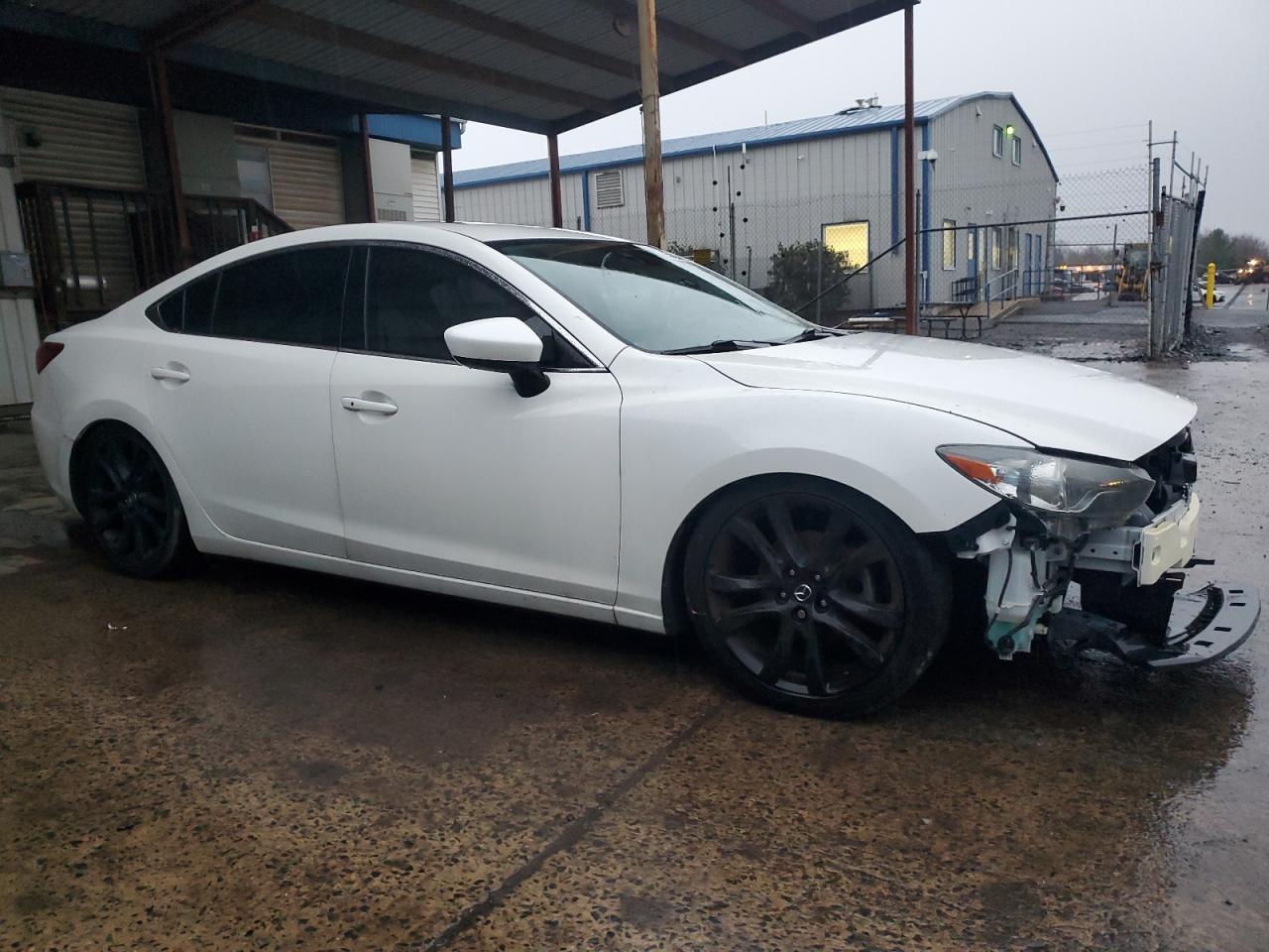 2014 Mazda 6 VIN JM1GJ1W51E1110707 Copart auction photo, front end damage thumbnail 4