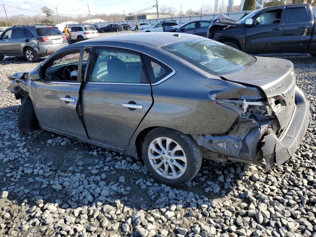 2019 Nissan Sentra VIN 3N1AB7AP8KY242677 Copart auction photo, all over damage thumbnail 2