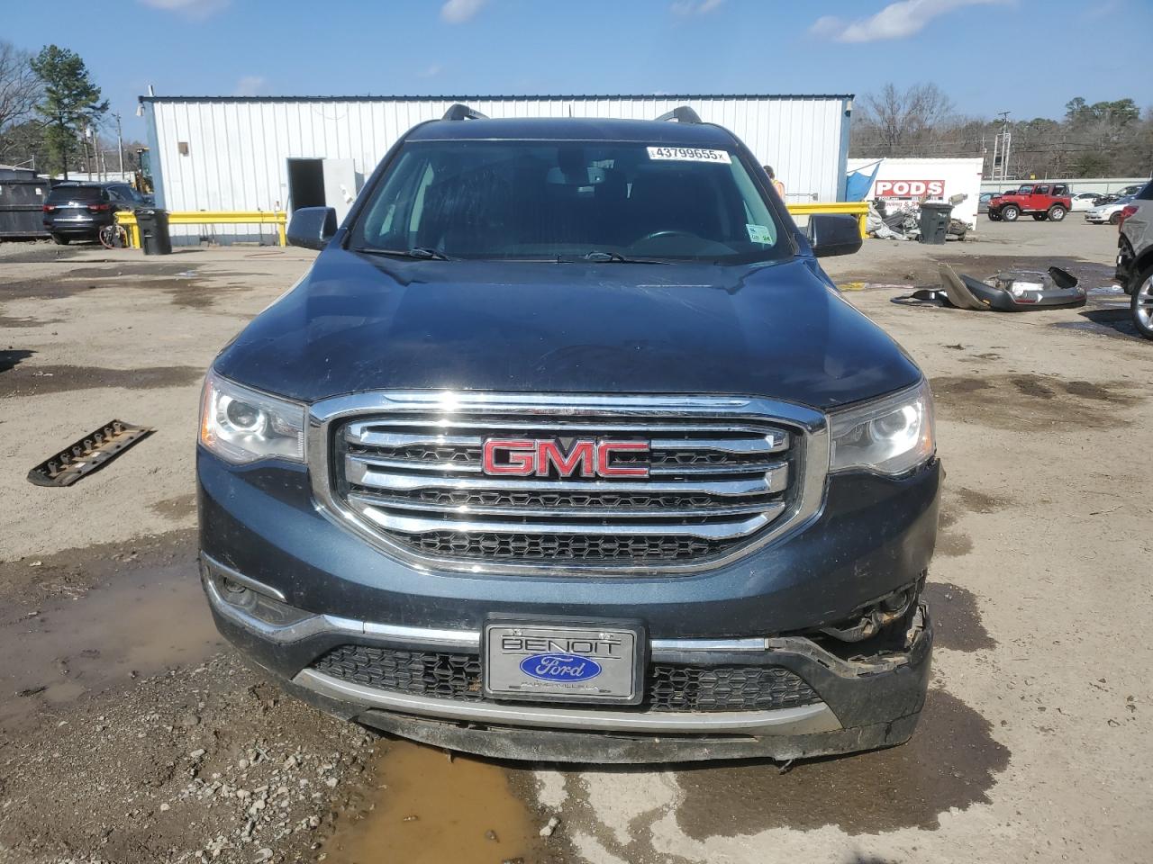 2019 GMC Acadia VIN 1GKKNULS3KZ252245 Copart auction photo, front end / side damage thumbnail 5