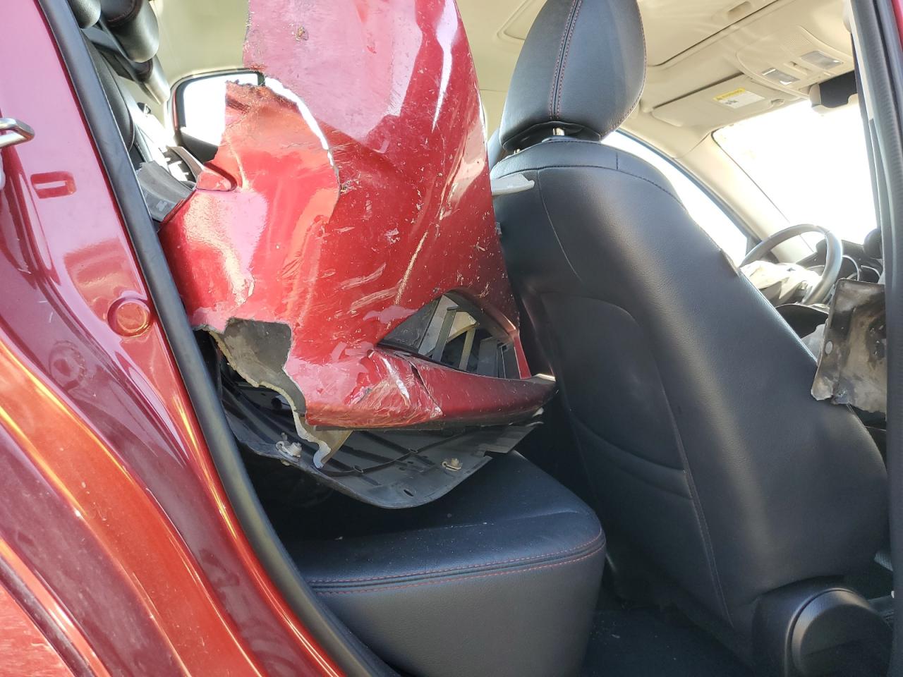 2016 Mazda 3 VIN JM1BM1X34G1296938 Copart auction photo, front end / side damage thumbnail 10