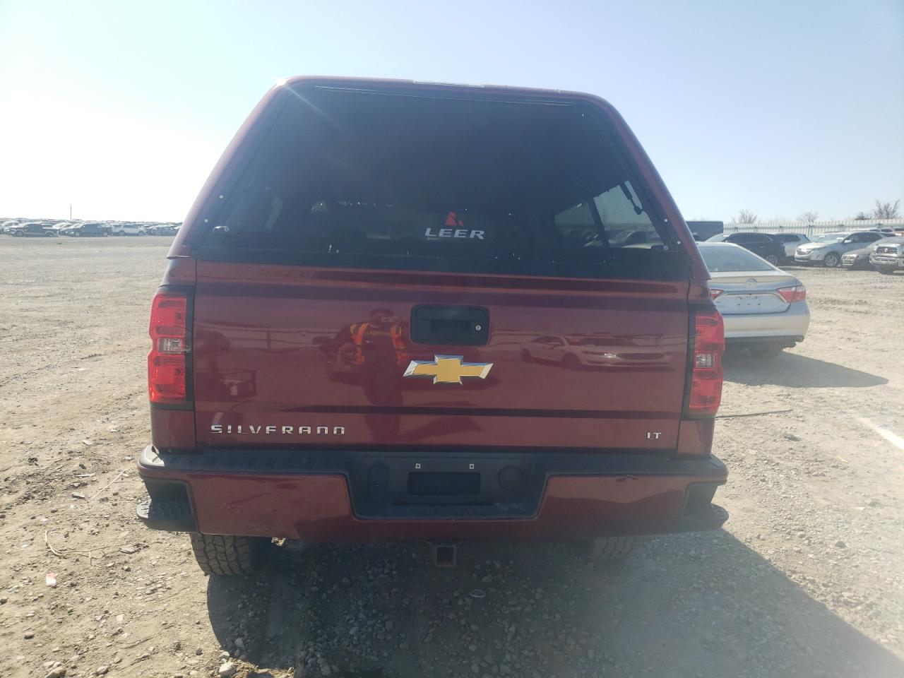 2017 Chevrolet Silverado VIN 3GCUKREC7HG421093 Copart auction photo, front end damage thumbnail 6