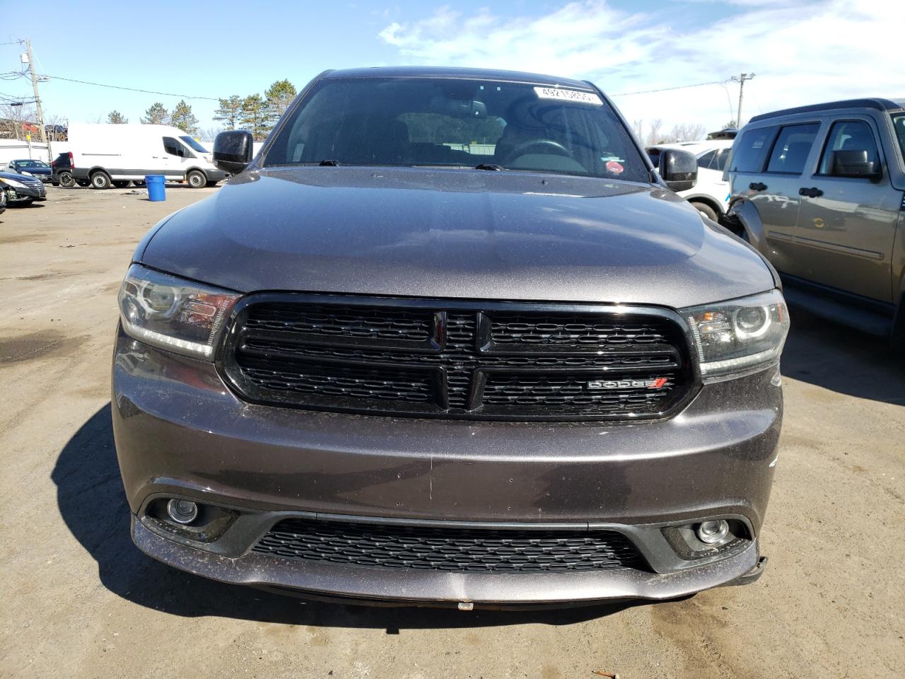 2016 Dodge Durango VIN 1C4RDJDG3GC458357 Copart auction photo, front end / side damage thumbnail 5