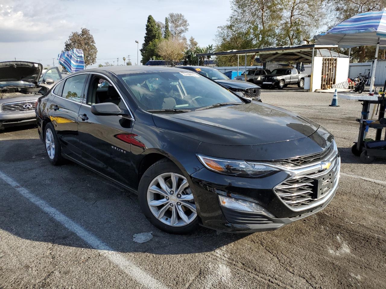 2023 Chevrolet Malibu VIN 1G1ZD5ST3PF202752 Copart auction photo, side / minor dent/scratches damage thumbnail 4