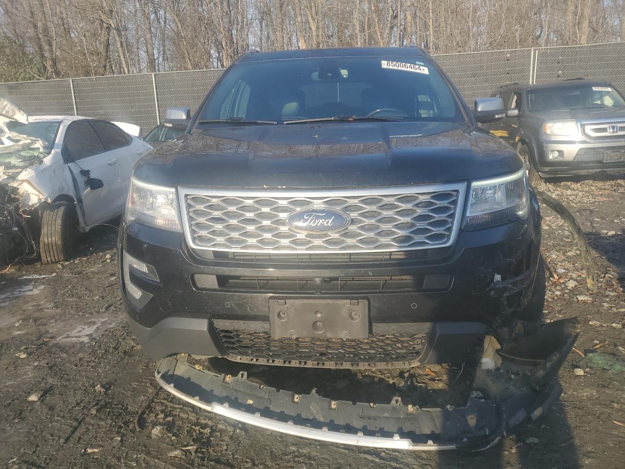 2017 Ford Explorer VIN 1FM5K8HT4HGD36536 Copart auction photo, front end damage thumbnail 5
