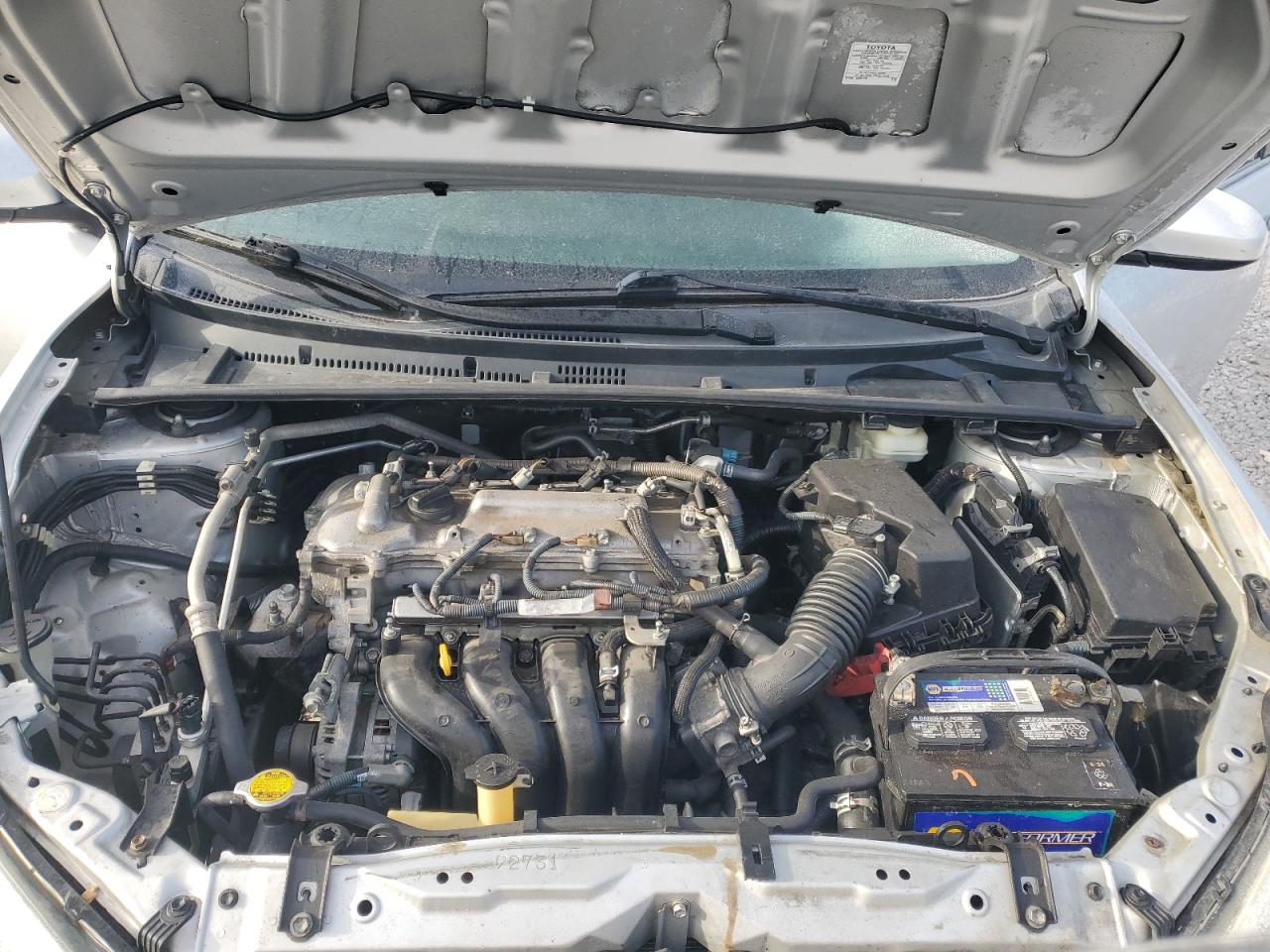 2015 Toyota Corolla VIN 2T1BURHEXFC312083 Copart auction photo, front end / side damage thumbnail 12