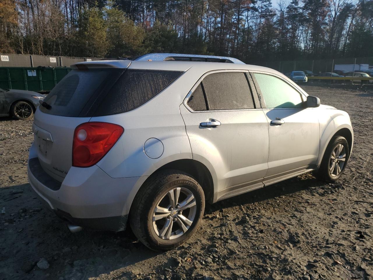 2012 Chevrolet Equinox VIN 2GNFLGE51C6215131 Copart auction photo, front end / side damage thumbnail 3
