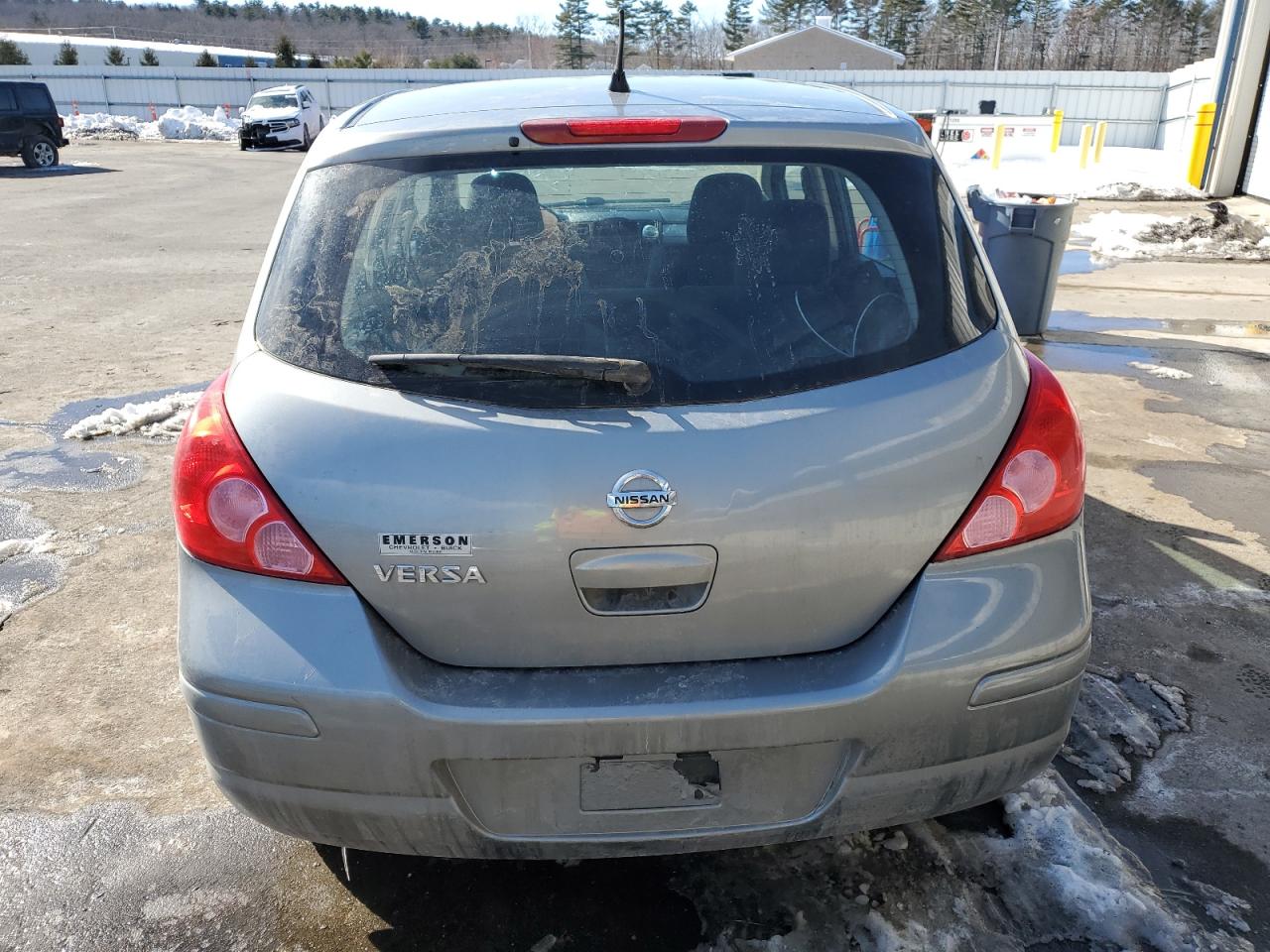 2011 Nissan Versa VIN 3N1BC1CP0BL498255 Copart auction photo, front end / top/roof damage thumbnail 6