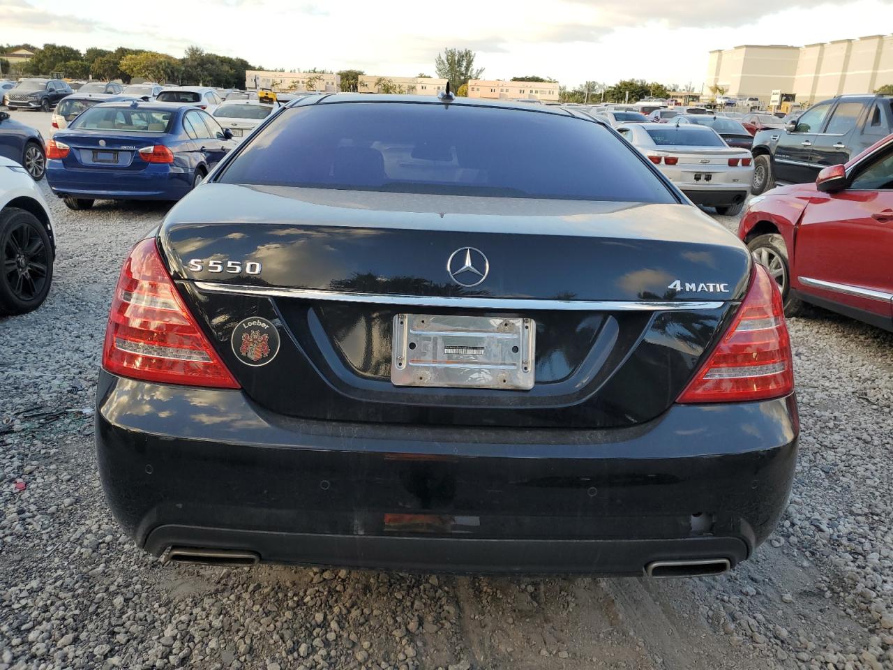 2010 Mercedes-Benz S-klasse VIN WDDNG8GB9AA351613 Copart auction photo, side / front end damage thumbnail 6