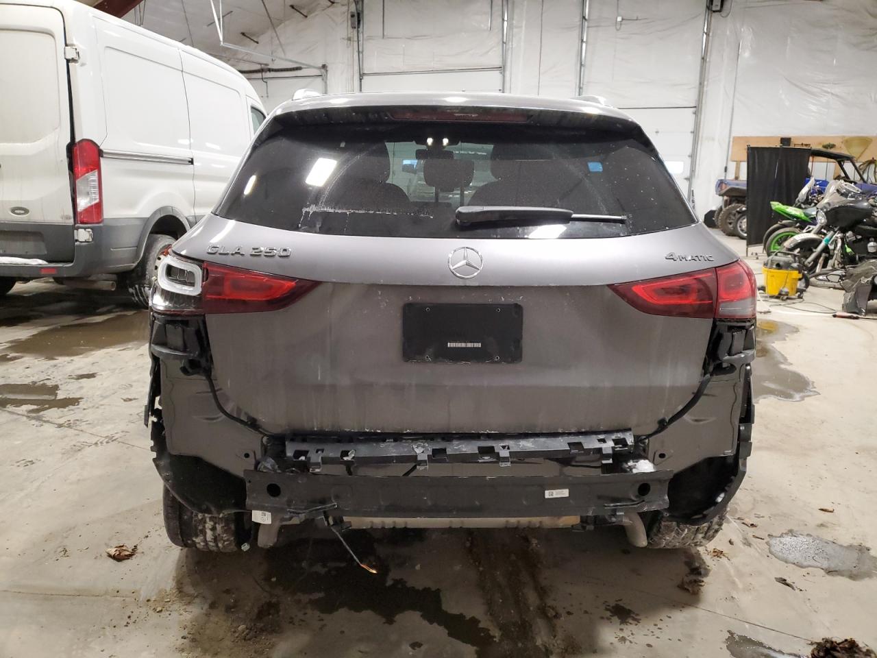 2023 Mercedes-Benz GLA-klasse VIN W1N4N4HB4PJ507674 Copart auction photo, rear end / side damage thumbnail 6