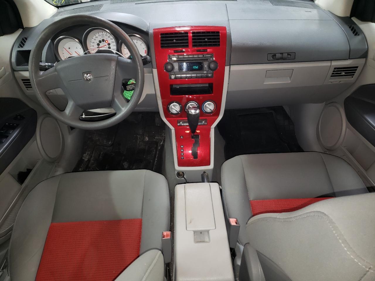 2007 Dodge Caliber VIN 1B3HB48B27D561217 Copart auction photo, front end / side damage thumbnail 8