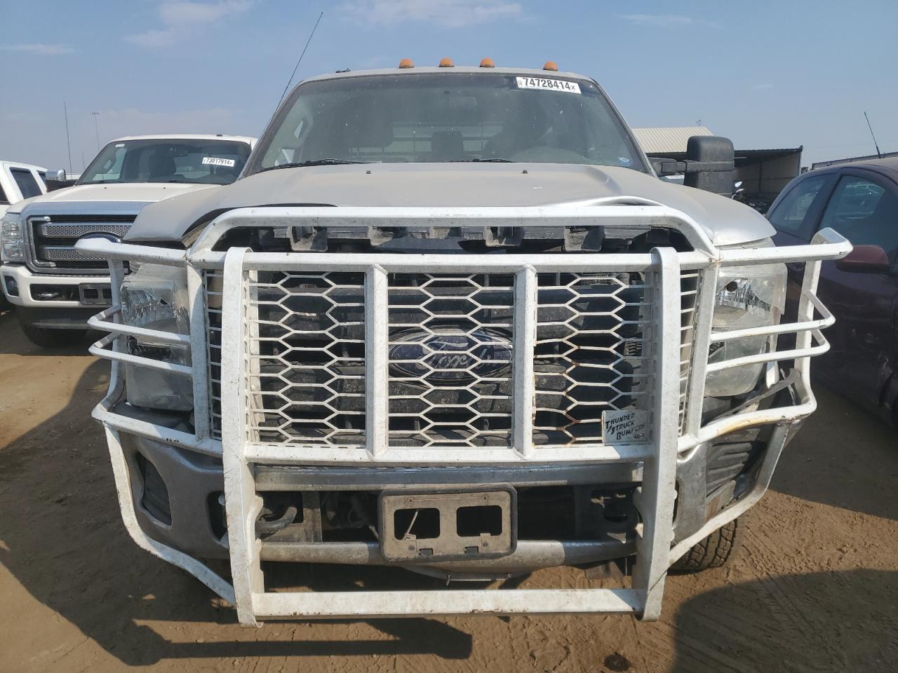 2016 Ford F350 VIN 1FT8W3BT0GEA28100 Copart auction photo, front end / side damage thumbnail 5