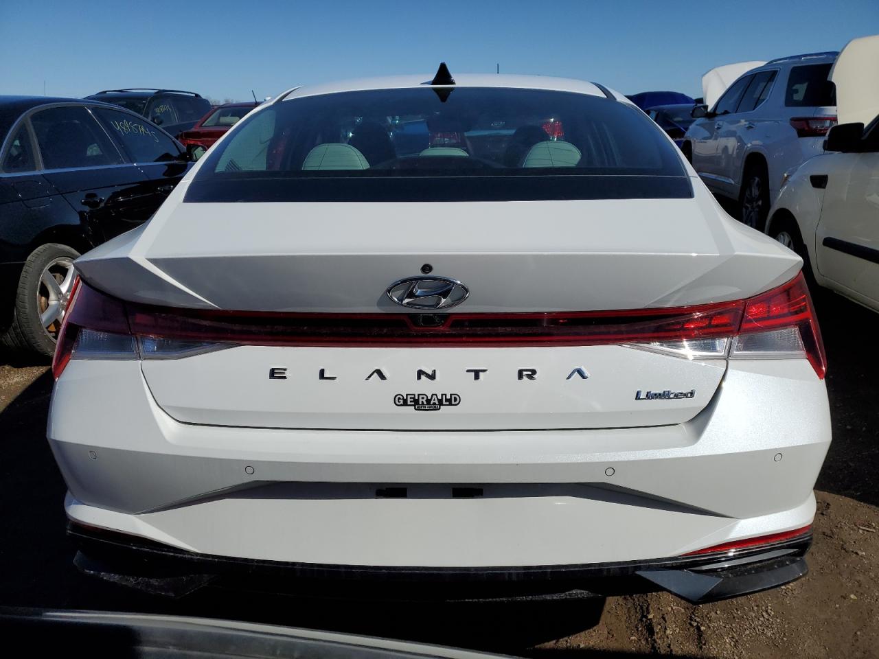 2021 Hyundai Elantra VIN 5NPLP4AG3MH031392 Copart auction photo, front end damage thumbnail 6