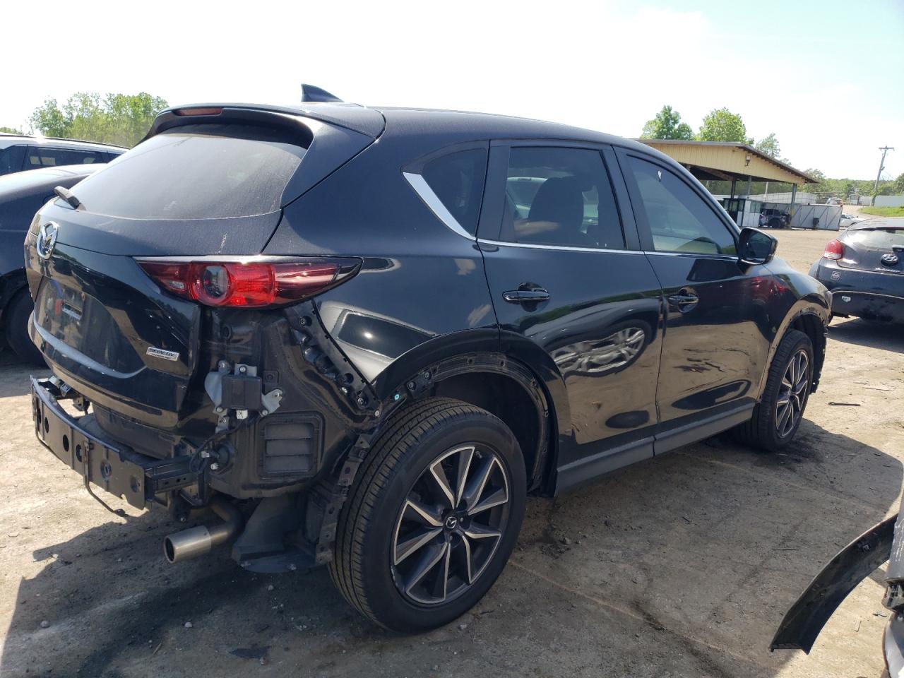 2018 Mazda CX-5 VIN JM3KFBCM3J0354587 Copart auction photo, all over damage thumbnail 3
