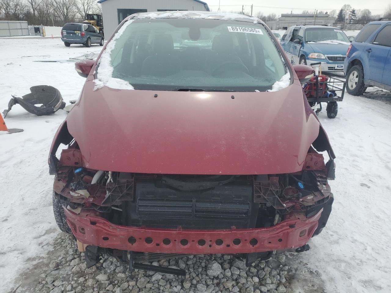 2014 Ford C-MAX VIN 1FADP5BU3EL504709 Copart auction photo, front end damage thumbnail 5