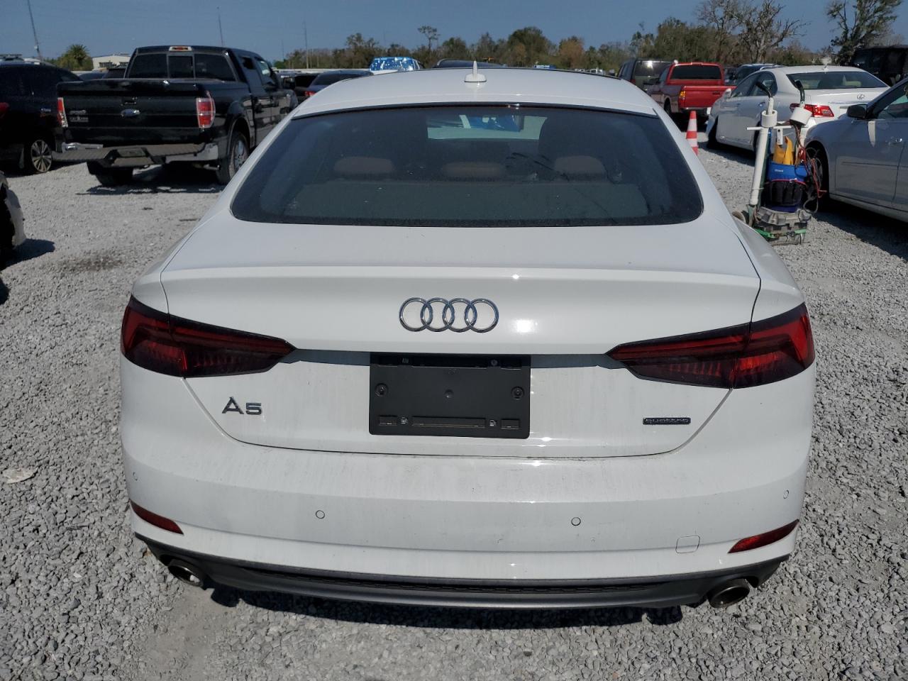 2019 Audi A5 VIN WAUENCF56KA017617 Copart auction photo, front end damage thumbnail 6