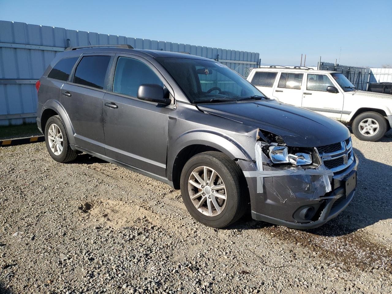 2014 Dodge Journey VIN 3C4PDCBBXET180214 Copart auction photo, front end damage thumbnail 4