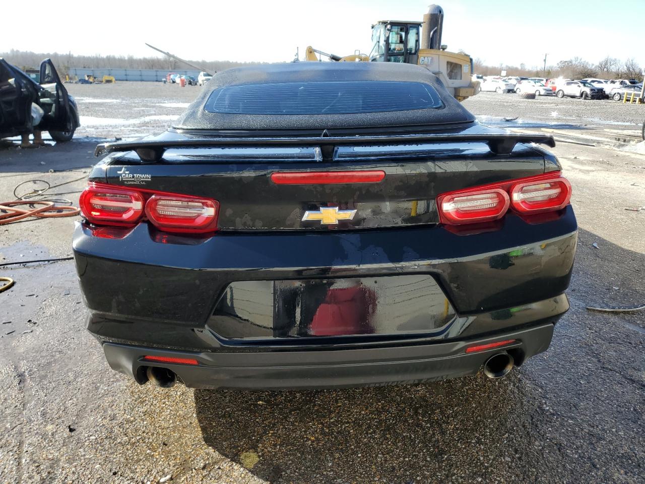 2020 Chevrolet Camaro VIN 1G1FB3DS3L0105484 Copart auction photo, front end / side damage thumbnail 6