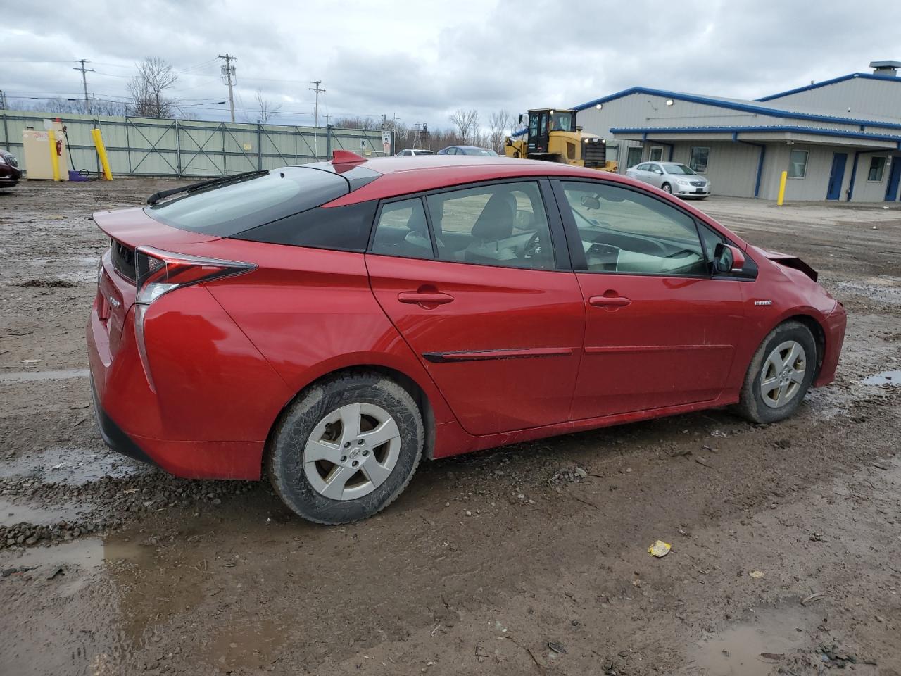 2017 Toyota Prius VIN JTDKARFUXH3529776 Copart auction photo, front end damage thumbnail 3