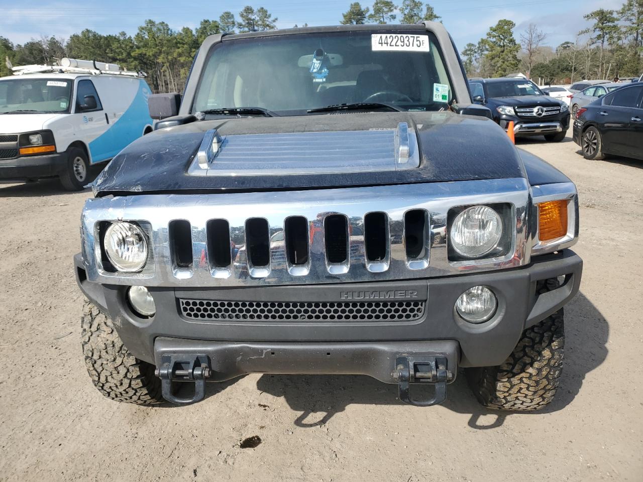 2006 Hummer H3 VIN 5GTDN136868116087 Copart auction photo, all over damage thumbnail 5