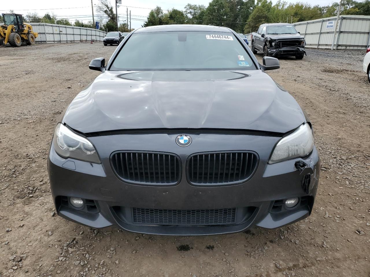 2014 BMW 5er VIN WBAKP9C51EDZ34942 Copart auction photo, front end damage thumbnail 5
