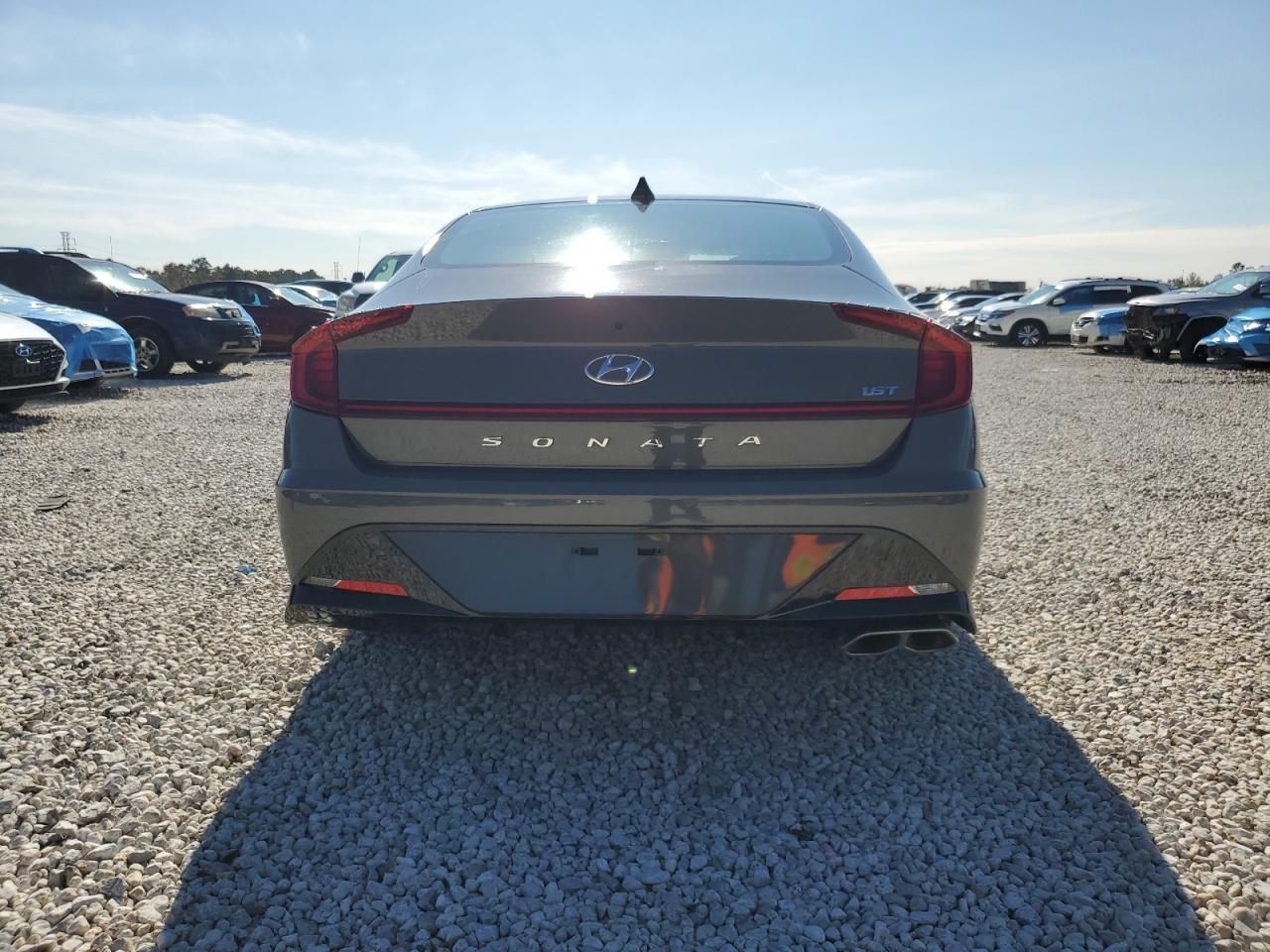 2020 Hyundai Sonata VIN 5NPEJ4J27LH009635 Copart auction photo, front end / side damage thumbnail 6