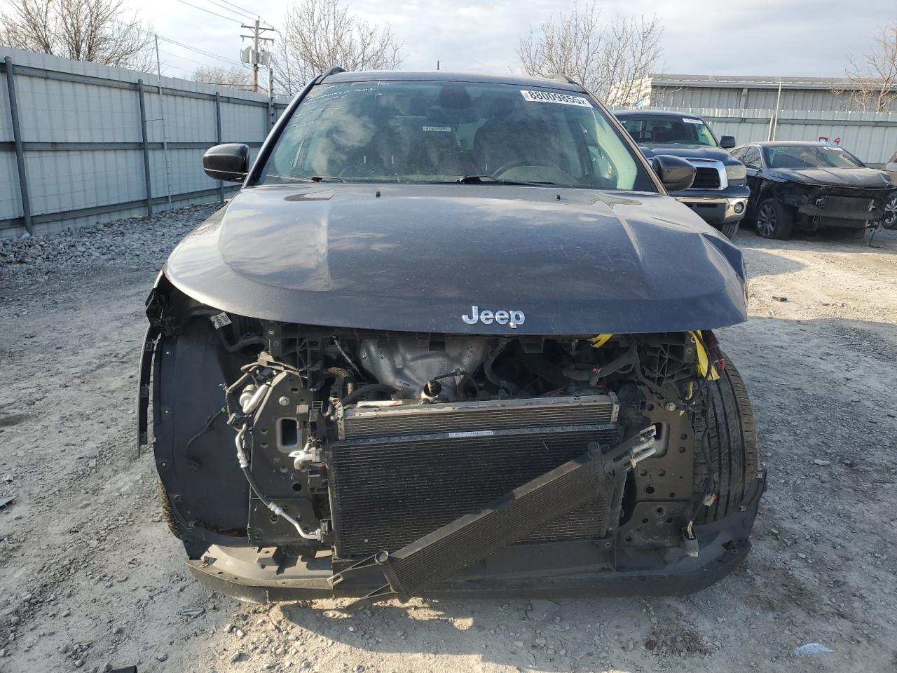 2018 Jeep Compass VIN 3C4NJDBB3JT168759 Copart auction photo, front end damage thumbnail 5