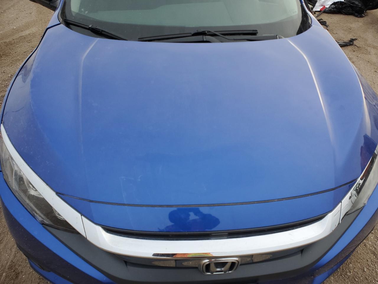 2016 Honda Civic VIN 19XFC1F30GE221639 Copart auction photo, side / hail damage thumbnail 12