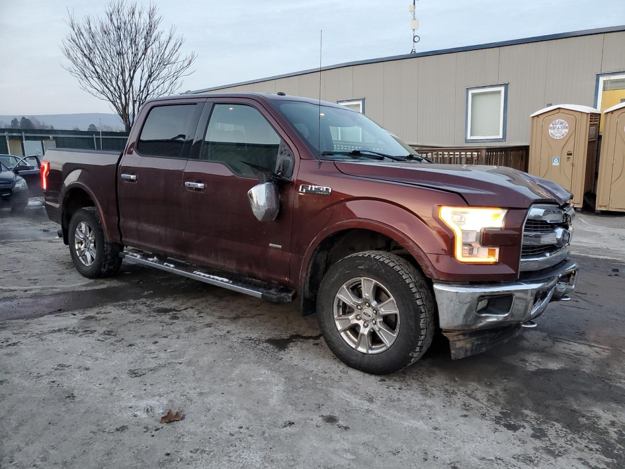 2017 Ford F-150 VIN 1FTEW1EG6HFA00416 Copart auction photo, front end damage thumbnail 4