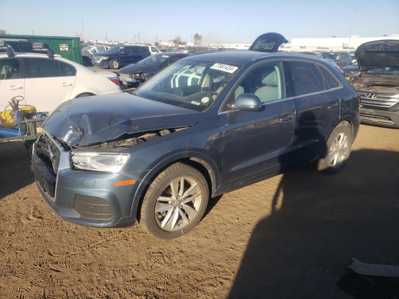 2016 Audi Q3 VIN WA1EFCFS0GR014835