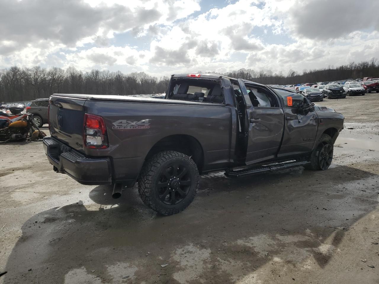 2021 RAM 2500 VIN 3C6UR5DL5MG533933 Copart auction photo, rollover damage thumbnail 3