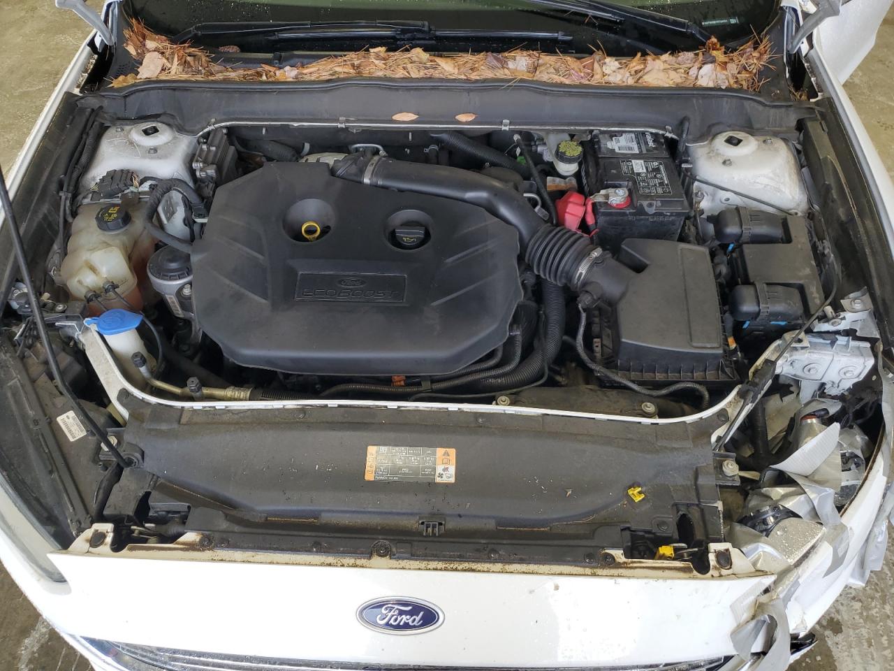 2015 Ford Fusion VIN 3FA6P0H92FR134791 Copart auction photo, front end damage thumbnail 11