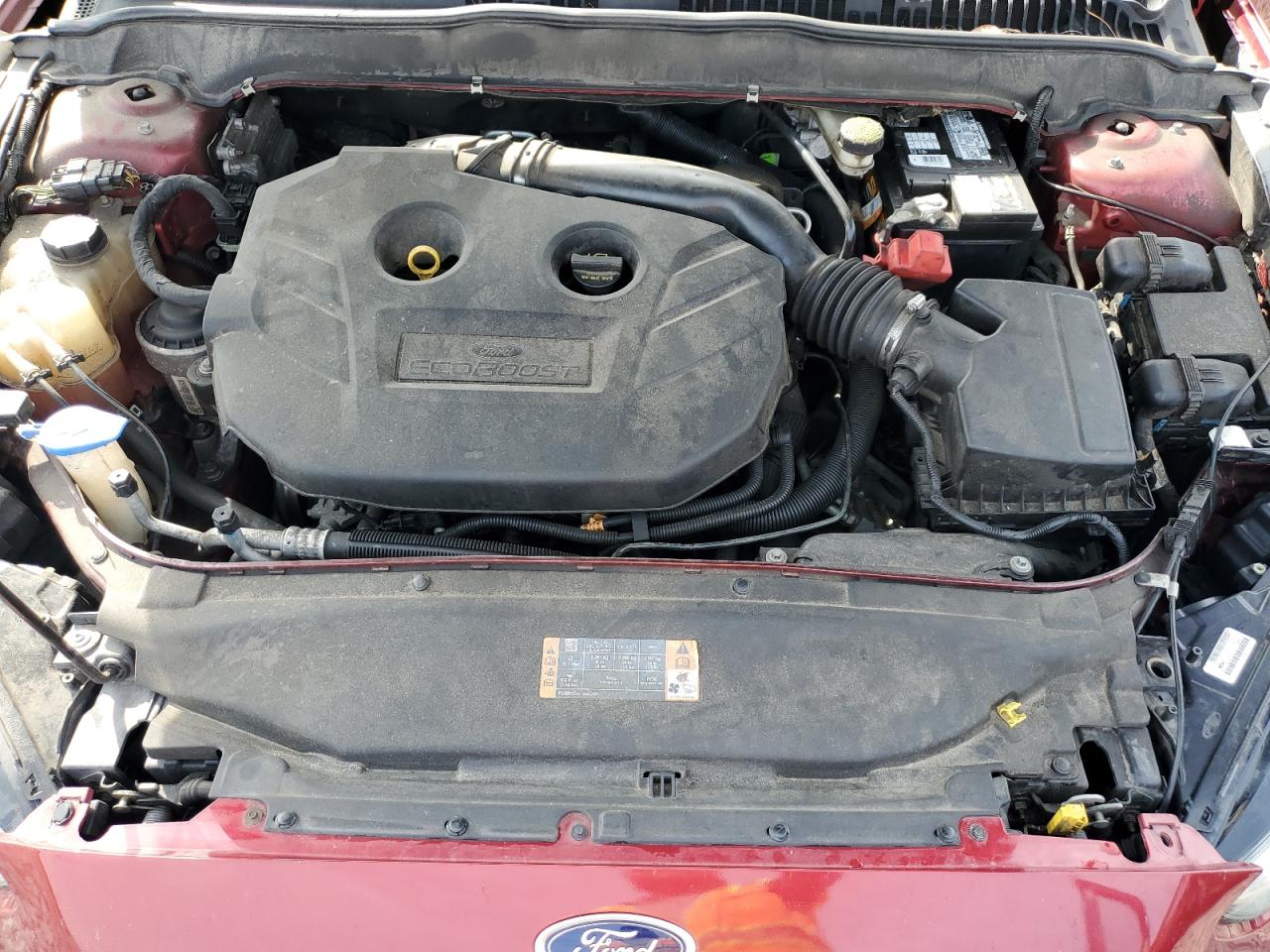 2016 Ford Fusion VIN 3FA6P0T94GR363143 Copart auction photo, side damage thumbnail 11