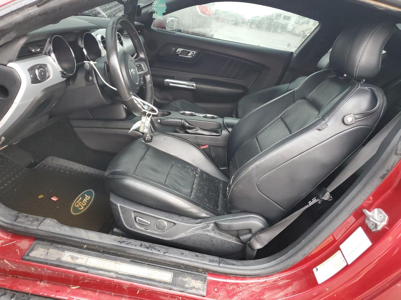 2015 Ford Mustang VIN 1FA6P8TH9F5325396 Copart auction photo, water/flood damage thumbnail 7