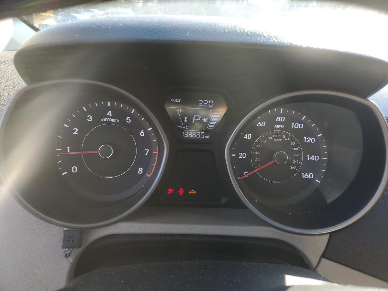 2016 Hyundai Elantra VIN 5NPDH4AE6GH711176 Copart auction photo, front end damage thumbnail 9