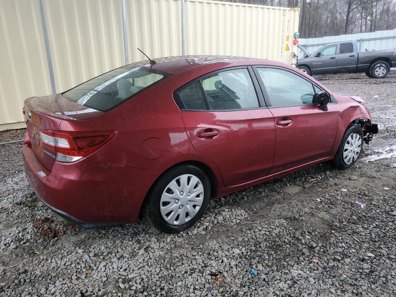 2018 Subaru Impreza VIN 4S3GKAA61J3608885 Copart auction photo, front end / side damage thumbnail 3