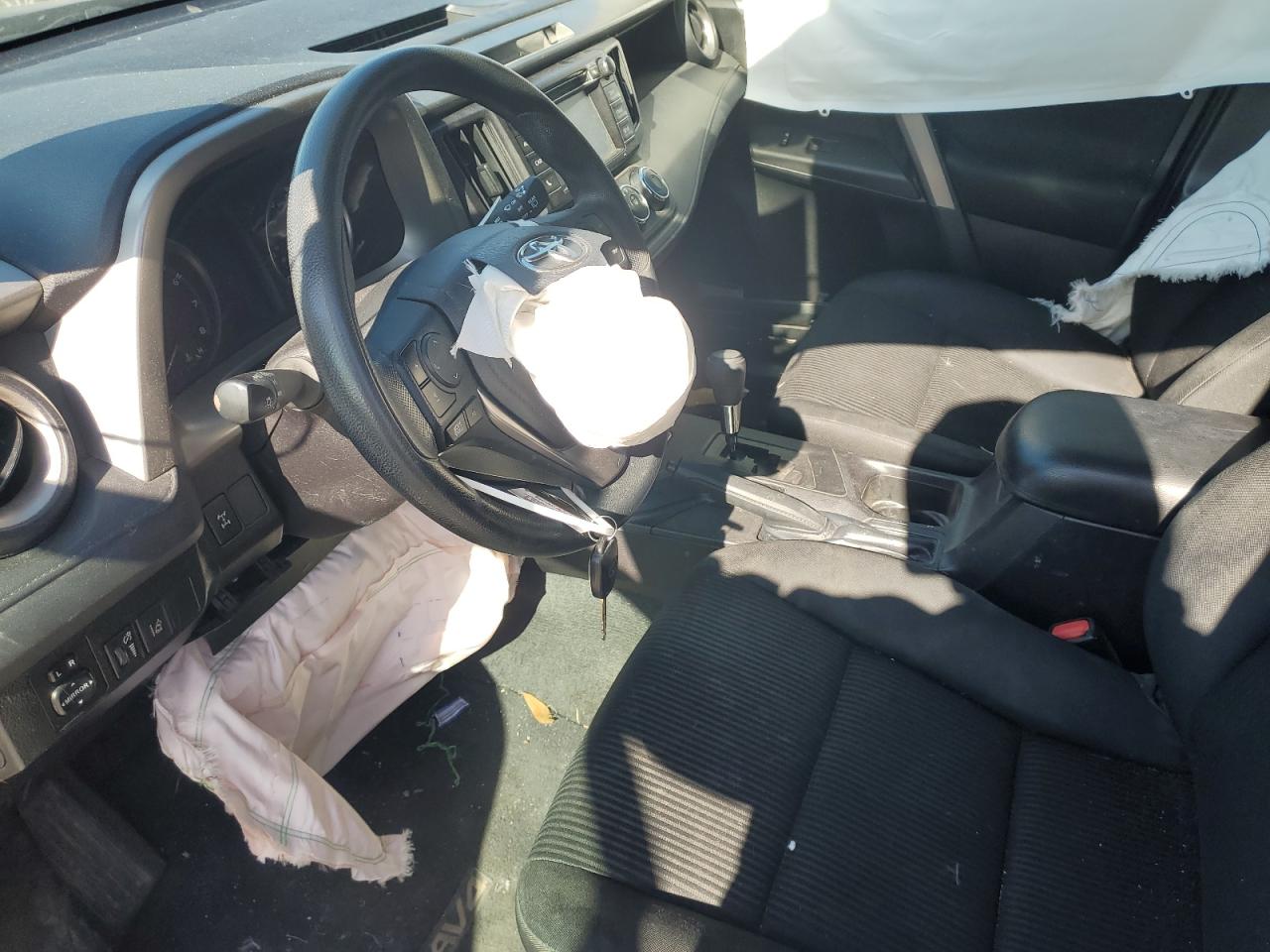 2017 Toyota RAV 4 VIN 2T3BFREV8HW549680 Copart auction photo, all over damage thumbnail 7