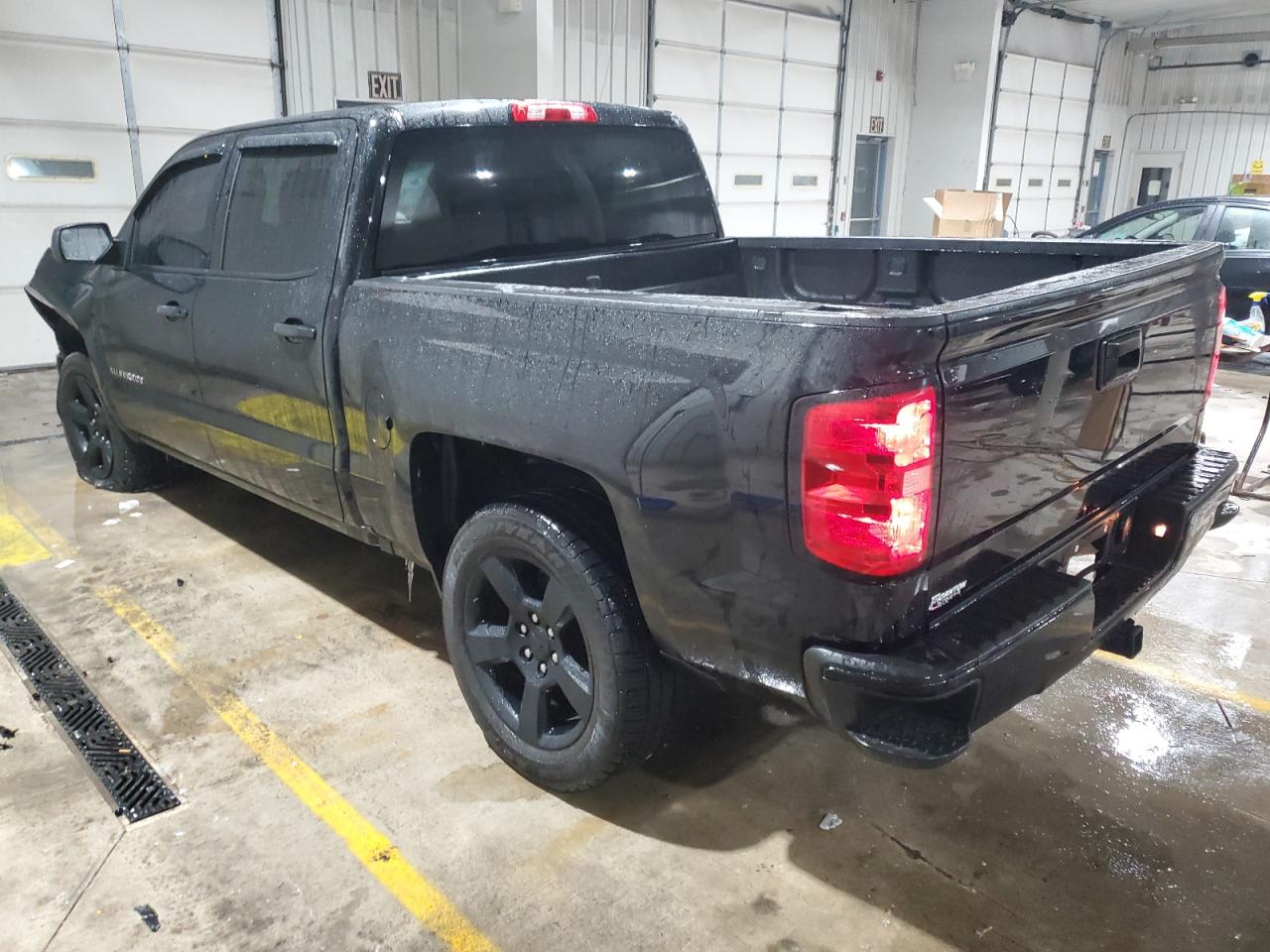 2018 Chevrolet Silverado VIN 3GCUKPEC0JG397441 Copart auction photo, front end / side damage thumbnail 2