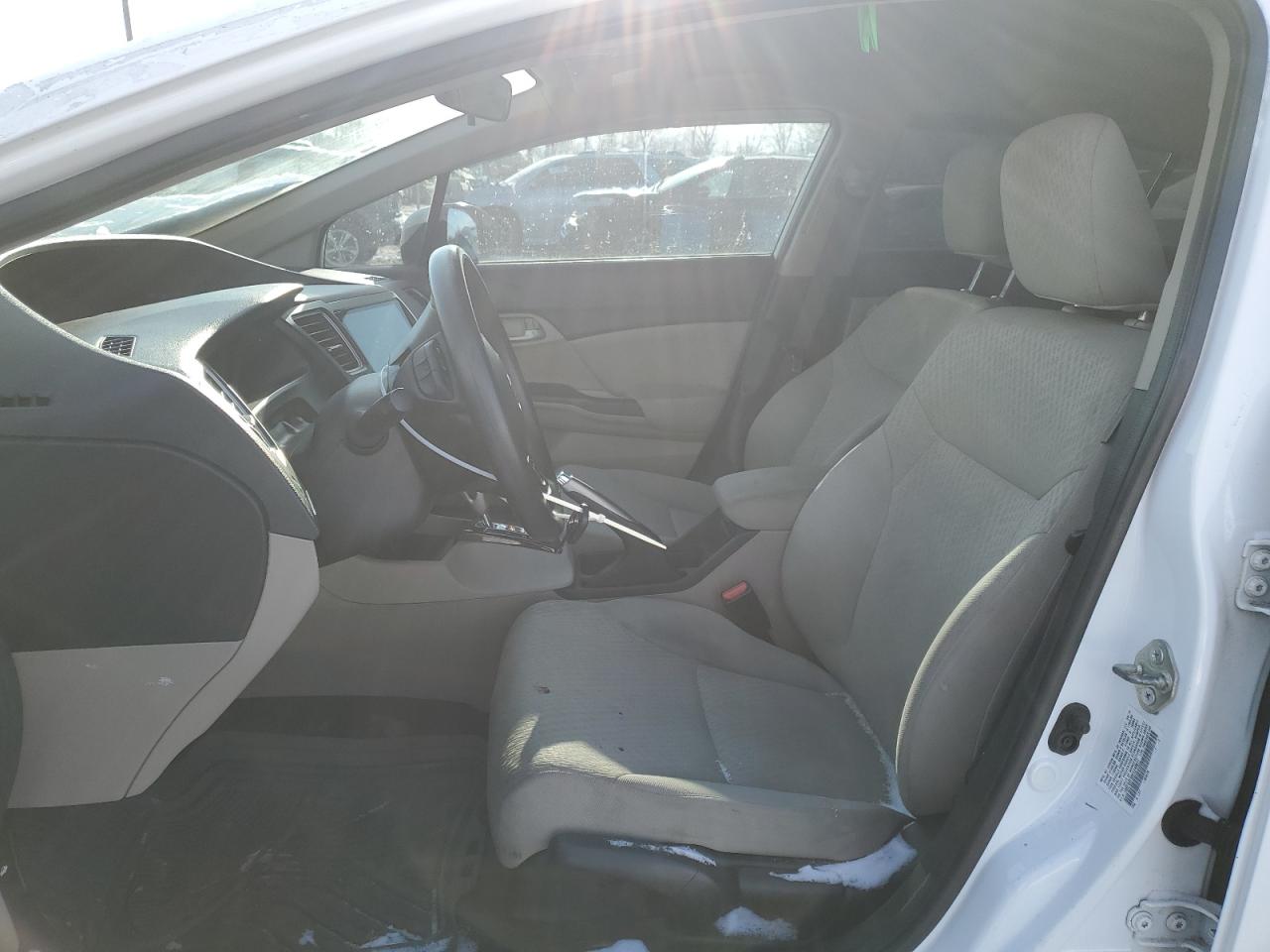 2014 Honda Civic VIN 19XFB2F55EE240677 Copart auction photo, side / front end damage thumbnail 7